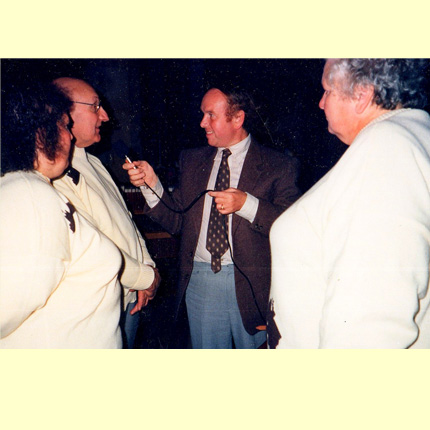 Cley Exhibition: Being interviewed by Radio Norfolk