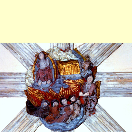 Norwich Cathedral Roof Boss - Noahs' Ark