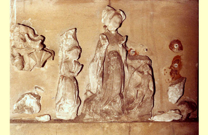 Burnham Deepdale, Remains of Saxon Plaque