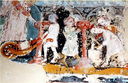 Horsham St. Faith's Priory wall painting