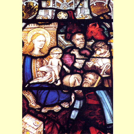 East Harling, Medieval Glass